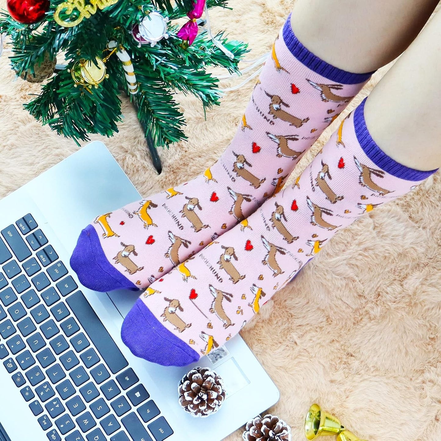 Women'S Christmas Socks - Incredible Design - Trendify -
