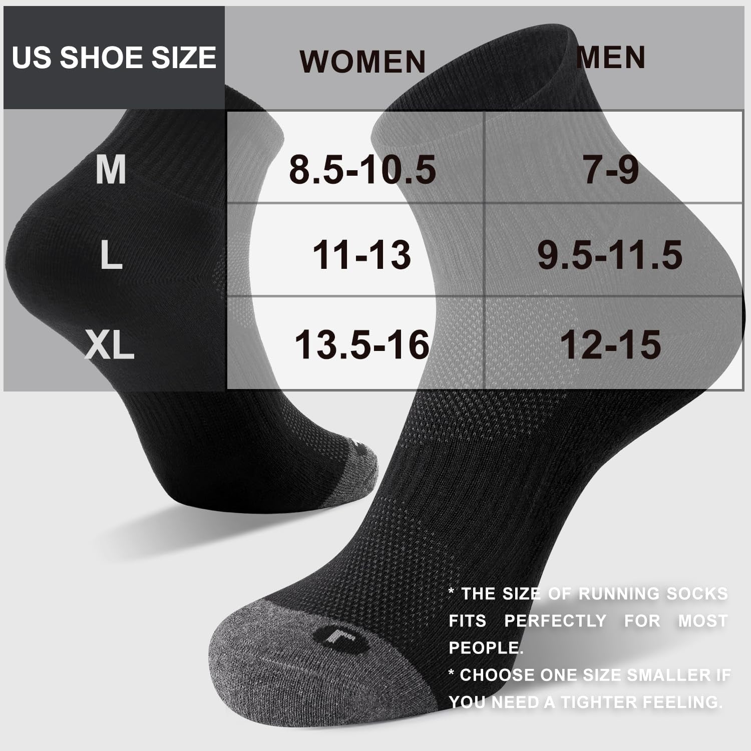 BIG 6 Pack Men'S Athletic Ankle Socks - Trendify - 