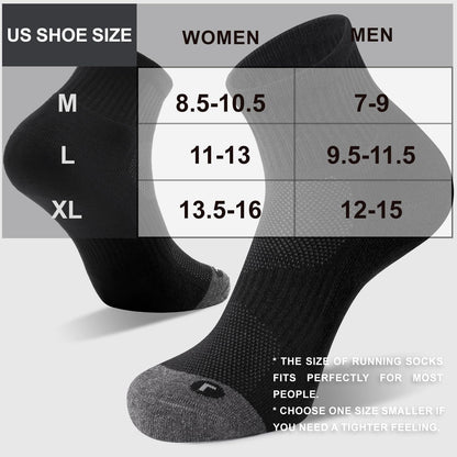 BIG 6 Pack Men'S Athletic Ankle Socks - Trendify - 