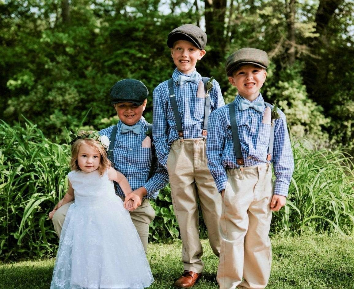 Elegant A - Line Lace Flower Girl Dress with Belt for Ages 2 - 12 - Trendify - 