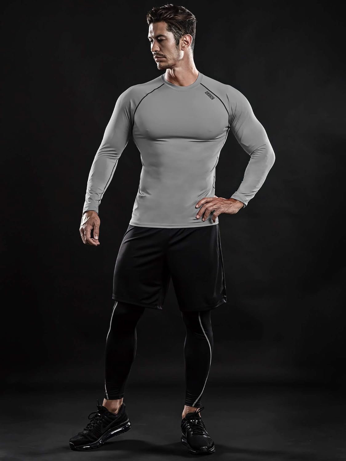 Men'S Compression Shirts Top Long Sleeve - ULTIMATE PACK - Trendify - 