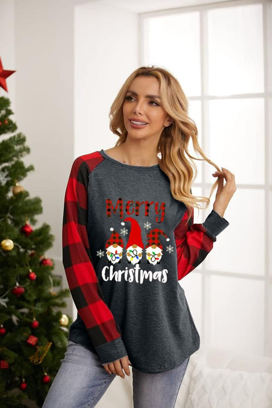 Merry Christmas Shirts for Women / Holiday - Trendify - 