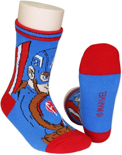 Super Hero Spider - Man 6 Pack Crew Socks / Children - Trendify - 