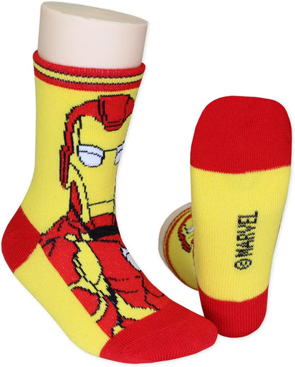 Super Hero Spider - Man 6 Pack Crew Socks / Children - Trendify - 